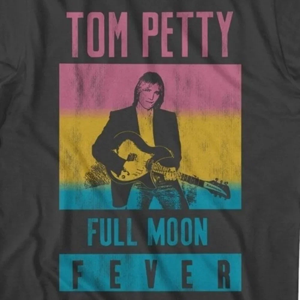 Tom Petty T-Shirt – Full Moon Fever Smoke Graphic Tee | Vintage Rock Band Shirt - Picture 2 of 5